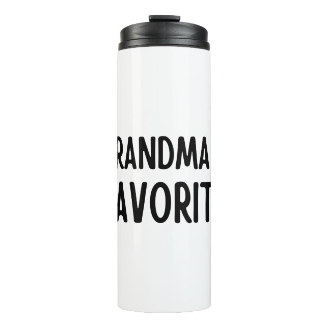 Bouteilles Isothermes Le favori de grand-mère (Devant)