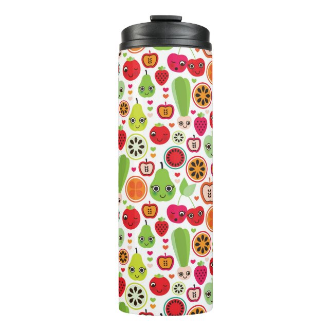 Bouteilles Isothermes le fruit badine la pomme d'illustration (Devant)