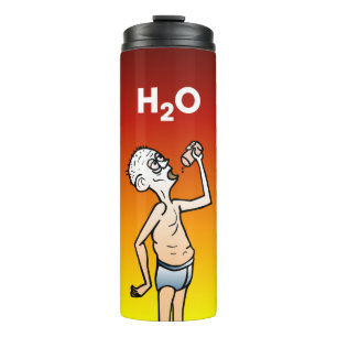 Bouteilles Isothermes Le gobelet thermique pour homme assoiffé