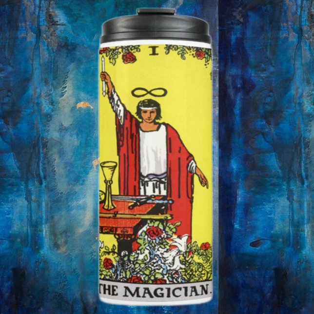 Bouteilles Isothermes Le Magicien Tarot Thermal Tumbler (Créateur téléchargé)
