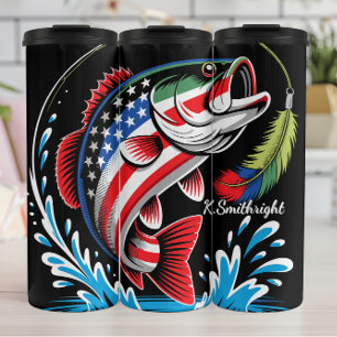 Bouteilles Isothermes Le poisson patriotique Leaping Water Lure