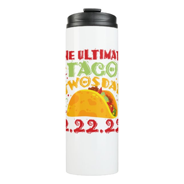 Bouteilles Isothermes Le Taco Ultimate Twosday - mardi 22 février (Devant)
