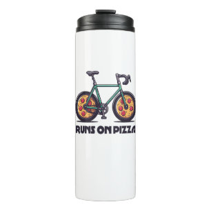 Bouteilles Isothermes Le vélo fonctionne à la pizza
