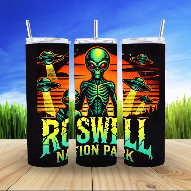 Bouteilles Isothermes Le voyage en famille extra-terrestre de Roswell (Créateur téléchargé)