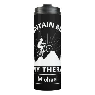 Bouteilles Isothermes Le VTT Est Mon Thérapie Tumbler Thermique