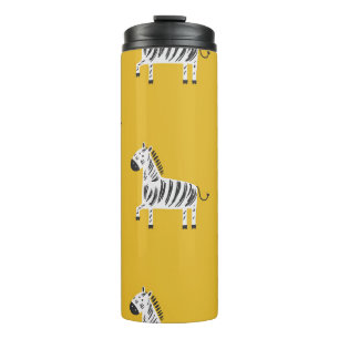 Bouteilles Isothermes Le zèbre des enfants : Motif amusant sans couture