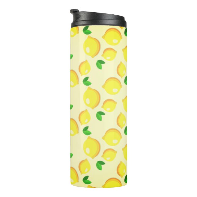 Bouteilles Isothermes Lecteur thermique citron (Tourné sur la droite)