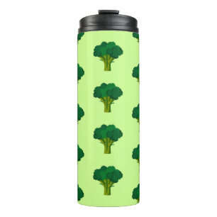 Bouteilles Isothermes Légume Brocoli Vert Alimentation Saine Veggie