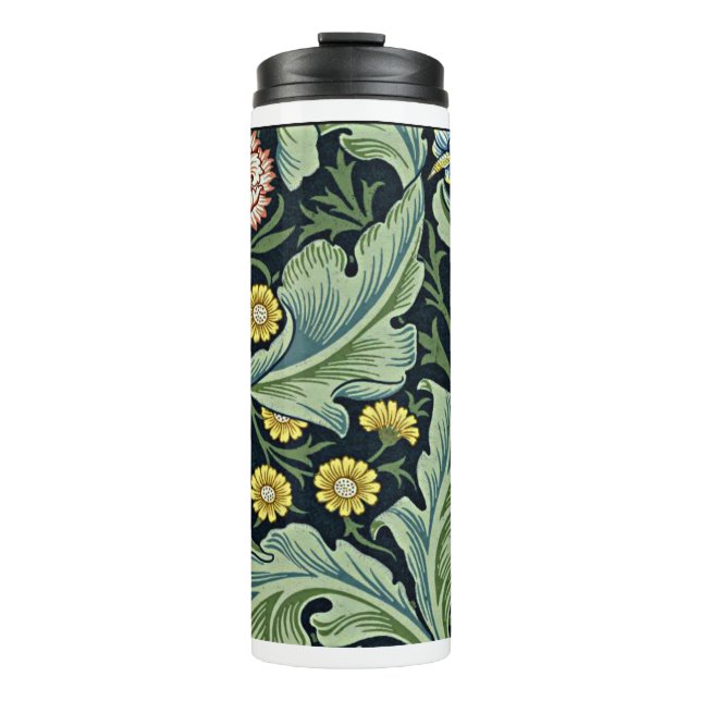 Bouteilles Isothermes Leicester, motif populaire par William Morris (Devant)