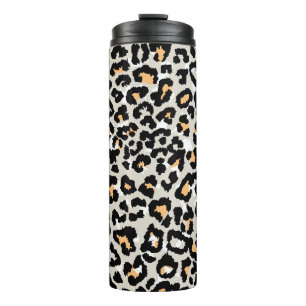 Bouteilles Isothermes léopard couleur motif sauvage sans soudure