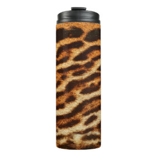 Bouteilles Isothermes Leopard fur textures. Animal print