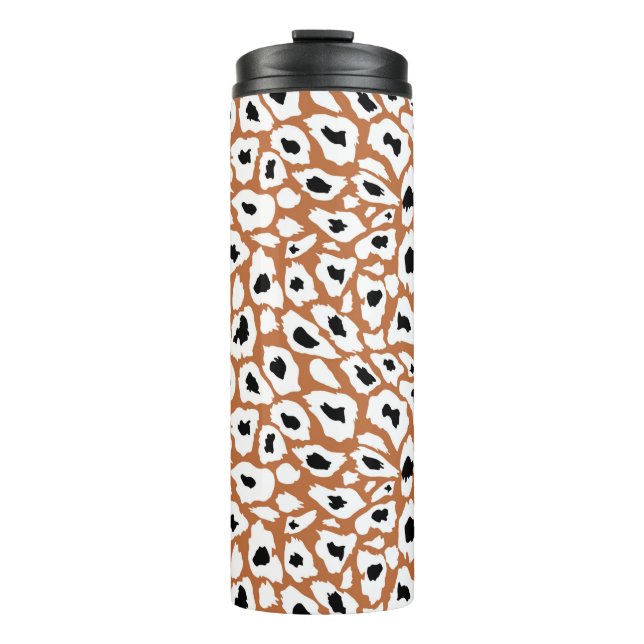 Bouteilles Isothermes Leopard pattern, african animal print design (Devant)
