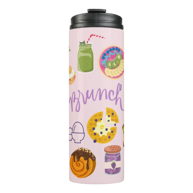Bouteilles Isothermes L'équipe brunch (Devant)