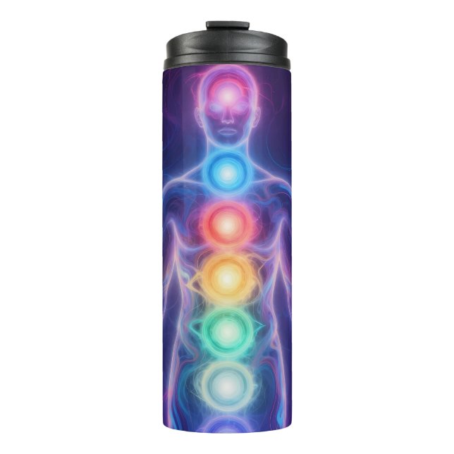 Bouteilles Isothermes Les 7 chakras (Devant)