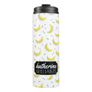 Bouteilles Isothermes Les bananes géométriques   ajoutent votre nom