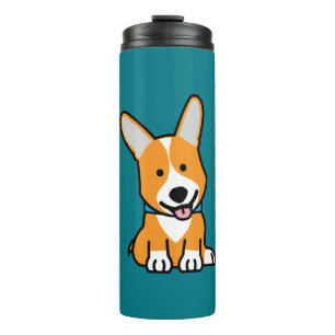 Bouteilles Isothermes Les Corgis de corgi poursuivent le Pembroke
