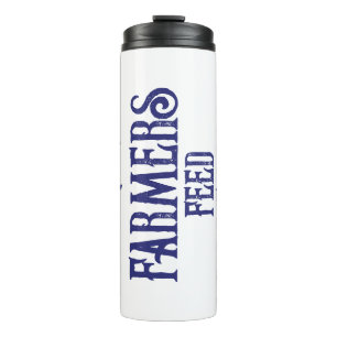 Bouteilles Isothermes Les fermiers nourrissent l'Amérique Voyage Mug