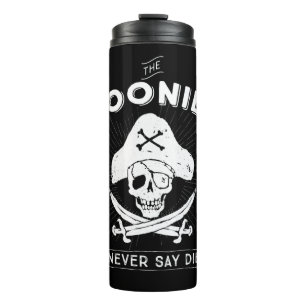 Bouteilles Isothermes Les Goonies "Ne jamais dire mourir" Pirate Badge