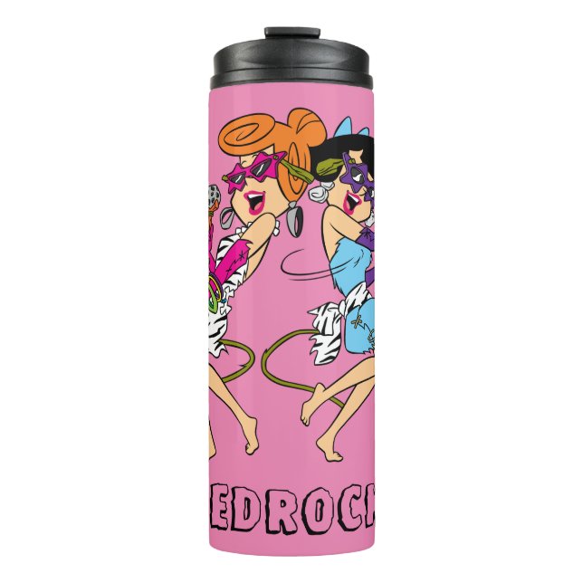 Bouteilles Isothermes Les Pierrafeu | Wilma & Betty Rock Stars (Devant)
