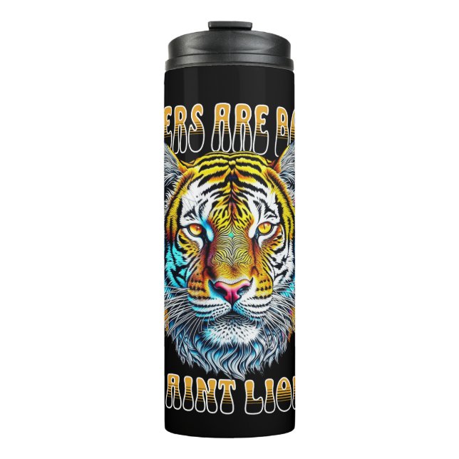 Bouteilles Isothermes Les tigres sont les patrons | I Aint Lion (Devant)
