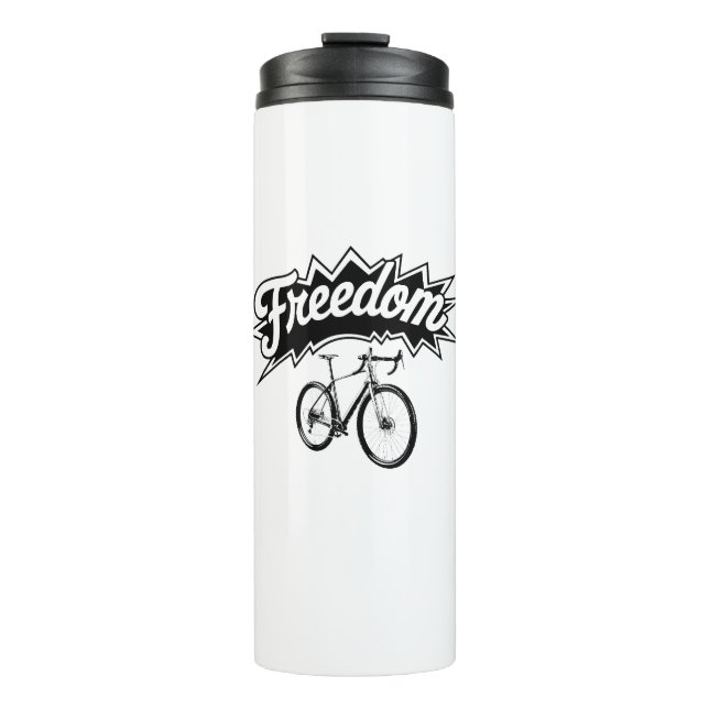 Bouteilles Isothermes Les vélos sont la liberté (Devant)