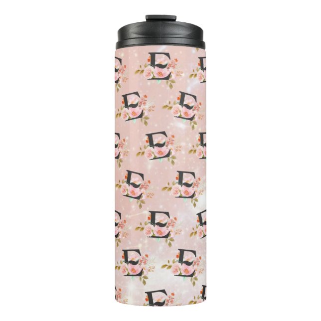 Bouteilles Isothermes Letter E Thermal Tumbler (Devant)