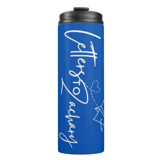Bouteilles Isothermes Lettres à Zachary Thermal Tumbler