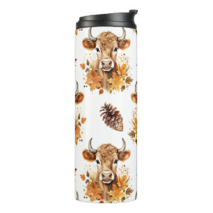 Bouteilles Isothermes Levières automnales Jersey Cow
