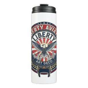 Bouteilles Isothermes Liberty Aviator Patriotique Patriotique Aviation V