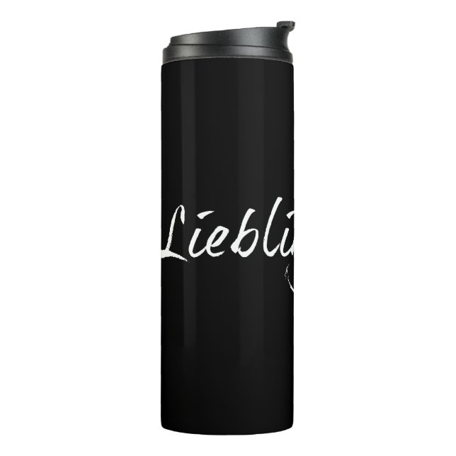 Bouteilles Isothermes Lieblingsmama - weiß 00001 (Tourné sur la gauche)
