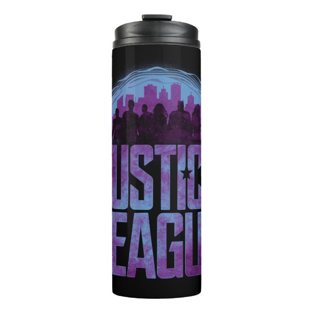 Bouteilles Isothermes Ligue de Justice | Justice League City Silhouette (Devant)