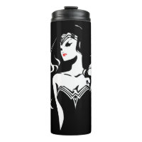 Ligue de Justice | Wonder Woman Noir Pop Art