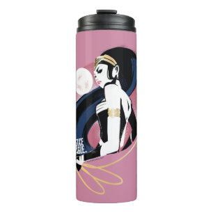 Bouteilles Isothermes Ligue de Justice   Wonder Woman Profil Pop Art