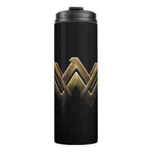 Bouteilles Isothermes Ligue de la justice  Symbole Metallic Wonder Woman