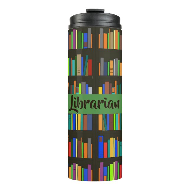 Bouteilles Isothermes Livres Librairies Conception Tumbler Thermal (Devant)