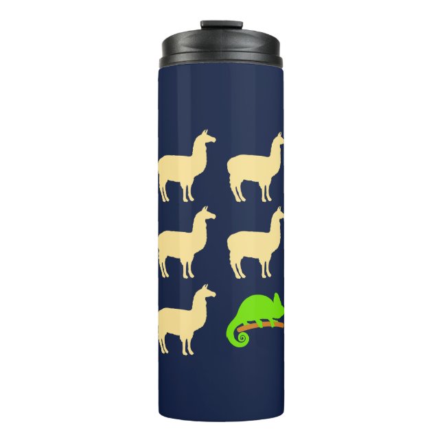 Bouteilles Isothermes Llama Llama Llama Llama Chameleon (Devant)