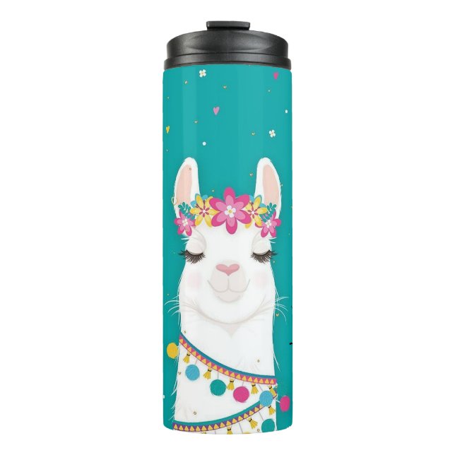 Bouteilles Isothermes Llama personnalisée (Devant)