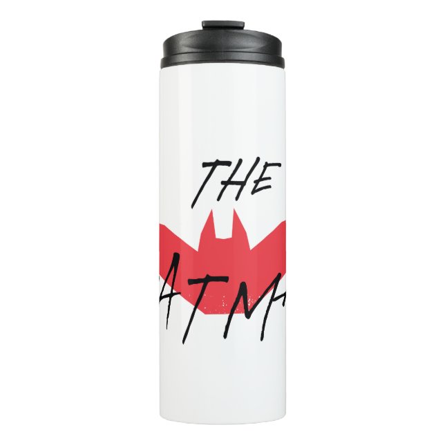 Bouteilles Isothermes Logo Batman manuscrit de chaume (Devant)