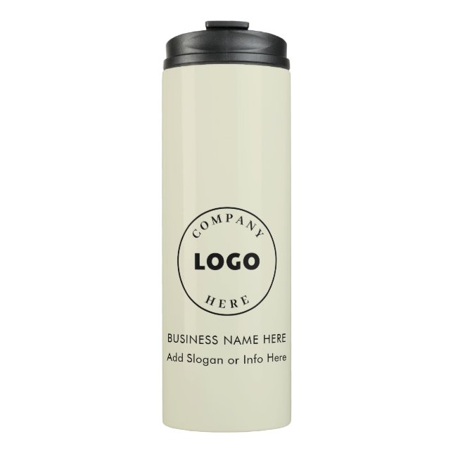 Bouteilles Isothermes Logo de l'entreprise Employés modernes Swag (Devant)