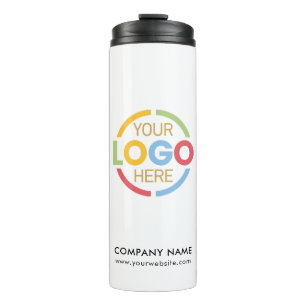 Bouteilles Isothermes Logo d'entreprise moderne Black White Entreprise