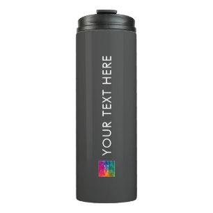 Bouteilles Isothermes Logo d'entreprise moderne simple Modèle Promotionn