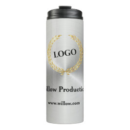 Bouteilles Isothermes Logo d'entreprise promotionnel Entreprise Argent