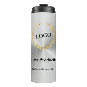 Bouteilles Isothermes Logo d'entreprise promotionnel Entreprise Argent