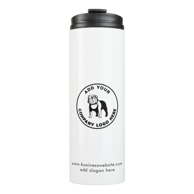 Bouteilles Isothermes Logo d'entreprise simple promotionnel personnalisé (Devant)