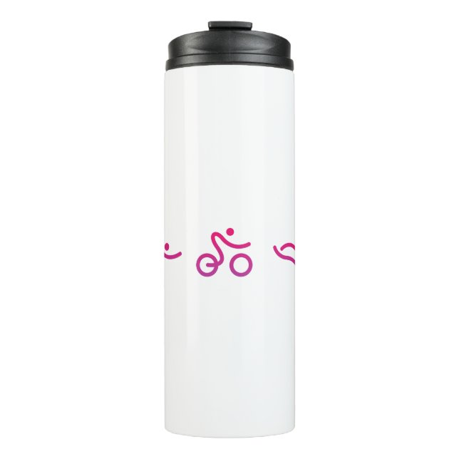 Bouteilles Isothermes Logo du triathlon (Devant)