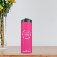 Logo Entreprise Entreprise Pink Entreprise Moderne