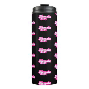 Bouteilles Isothermes Logo Kamala Harris girly Pink 2024