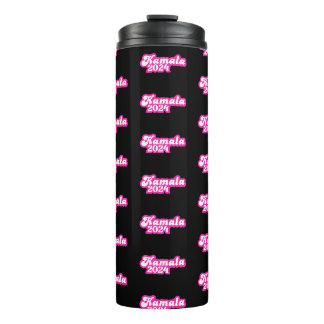 Bouteilles Isothermes Logo Kamala Harris girly Pink 2024