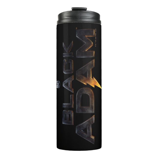 Bouteilles Isothermes Logo théâtral Black Adam (Devant)