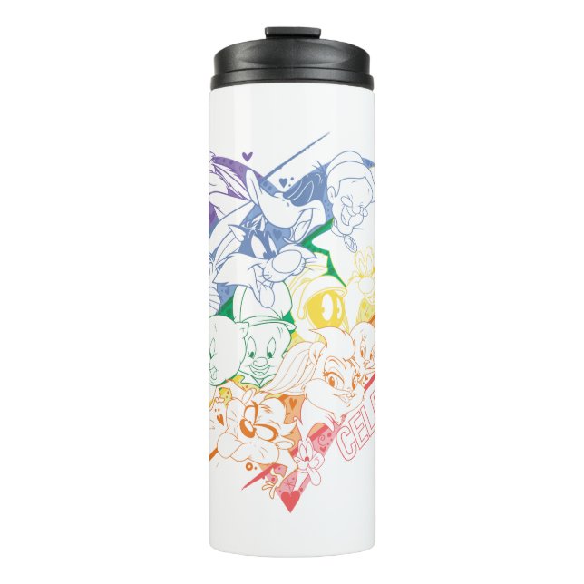 Bouteilles Isothermes LOONEY TUNES™ - Love and Celebrate (Devant)